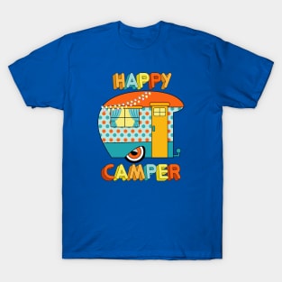 Happy Camper Art T-Shirt